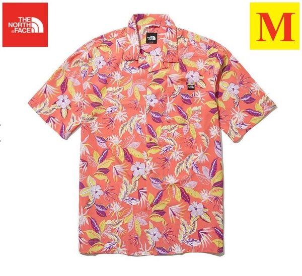 THE NORTH FACE ノースフェイス アロハシャツ メンズ 半袖 胸ポケット カジュアル 冷感 M K531A