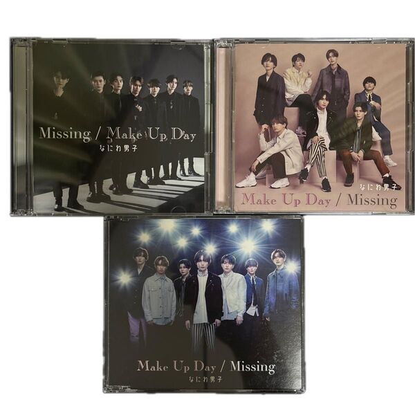 なにわ男子 Make Up Day/Missing 3形態セット