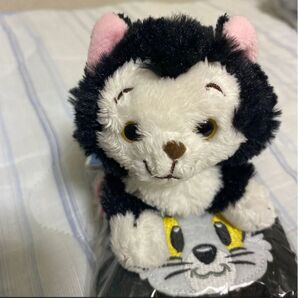 ディズニー フィガロ ぬいぐるみバッジ&ミニタオル2点セット