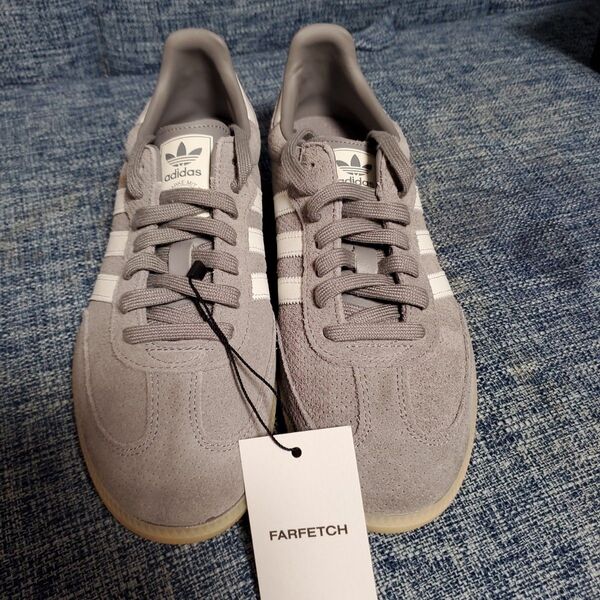 adidas SAMBA OG Gray Bliss Orange 27.5cm