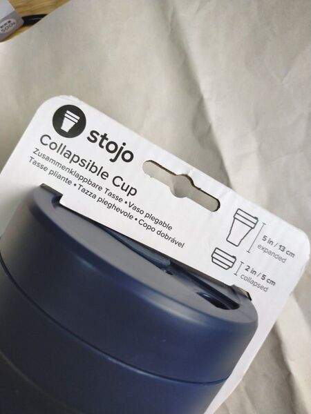 stojo ストージョ Pocket cup355ml Denim(新品)