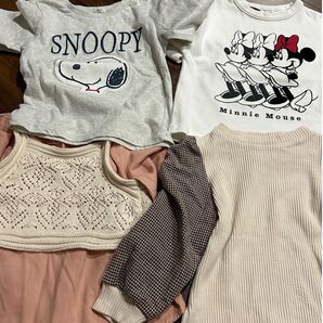 女の子 トップス 4枚セット まとめ売り プティマイン スヌーピー ZARA