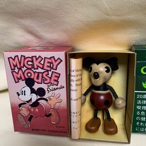  Minnie Mouse [ wooden * Young Epo k] version right attaching [ that time thing ] collection storage goods * present condition reality goods delivery 