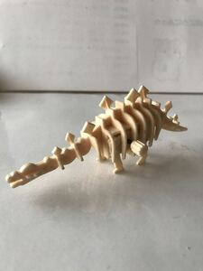■約40年前 ステゴザウルス　ゼンマイ　恐竜　日本製　標本おもちゃ 当時物■おまけ食玩消しゴム昔昭和レトログリコ古い