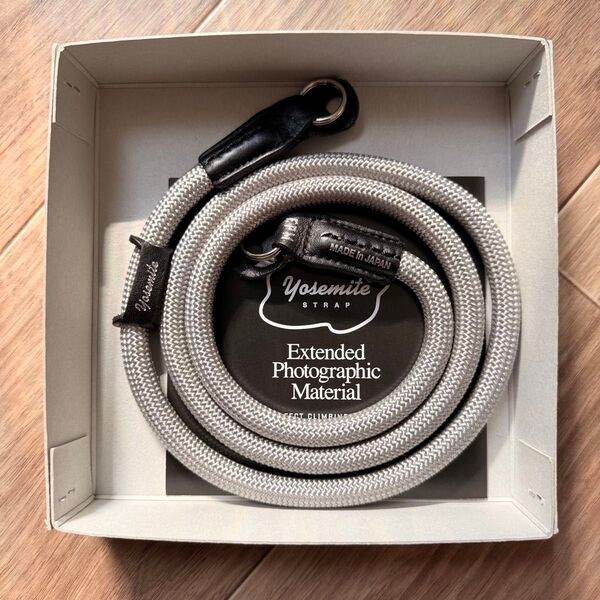 YOSEMITE CAMERA STRAP size 9mm x 111cm color CHROME