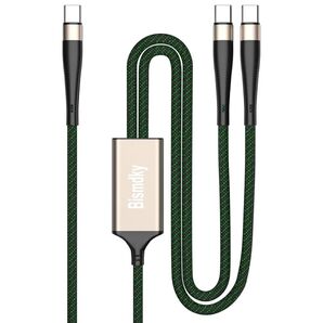 Bisndky Type-C to Type-C & 変換ケーブルセット グリーン 新品