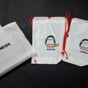 ENEOS エネゴリくん トート ナップサック 未使用
