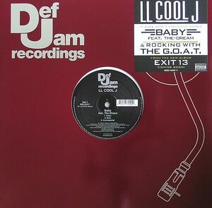 新品未使用 LL Cool J - Baby (ft. The-Dream)/Rockin'With The G.O.A.T 12inchレコード　送料無料 (0558)