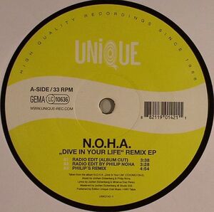 新品未使用 N.O.H.A / Dive In Your Life Remix EP 12inchレコード　送料無料 (0704)