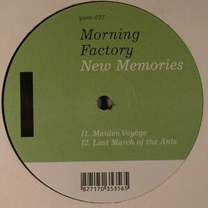 新品未使用 Morning Factory / New Memories EP 12inchレコード　送料無料 (0655)