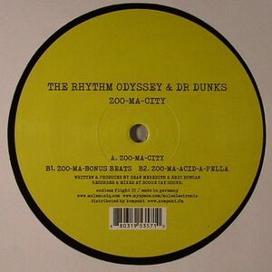 新品未使用 The Rhythm Odyssey & Dr Dunks/Zoo-Ma-City 12inchレコード　送料無料 (0858)
