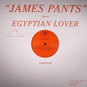 新品未使用 James Pants / Cosmic Rap (Egyptian Lover Remix) 12inchレコード　送料無料 (0478)