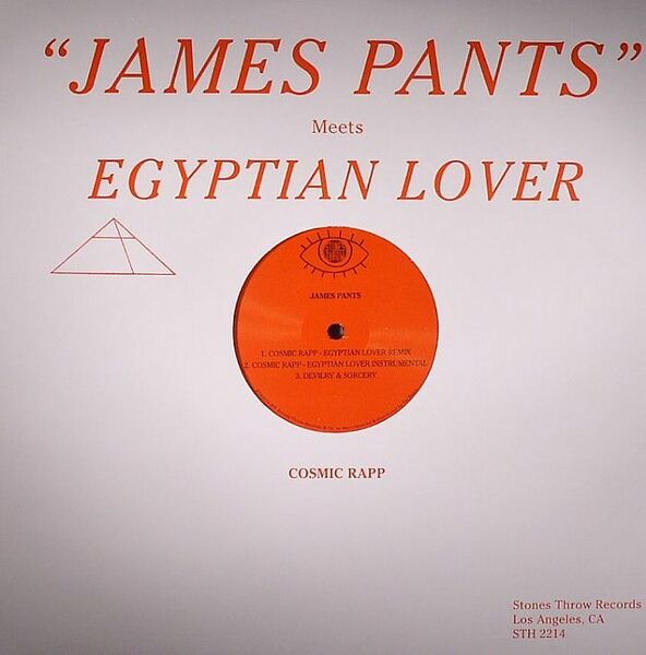 新品未使用 James Pants / Cosmic Rap (Egyptian Lover Remix) 12inchレコード　送料無料 (0478)