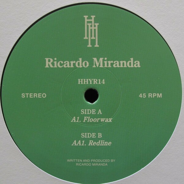 新品未使用 Ricardo Miranda/Floorwax 12inchレコード　送料無料 (0857)