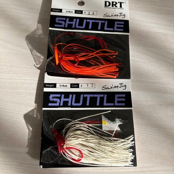 DRT シャトル 1/4oz オリカラ 2個セット ディビジョン スイミングジグ