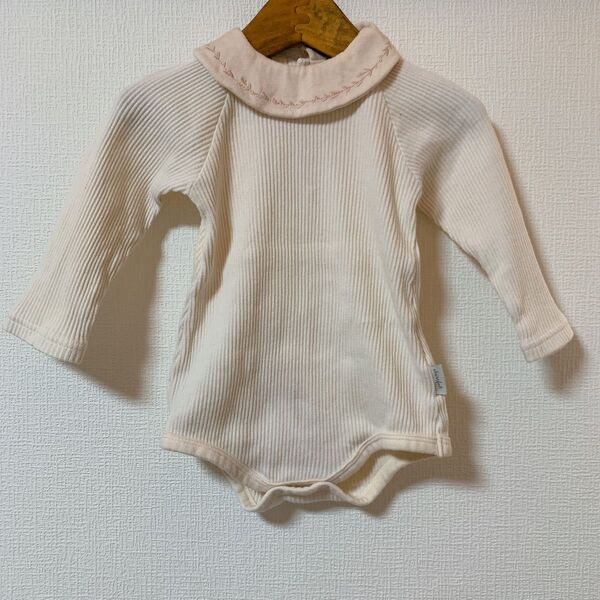 アプレレクール ロンパース ベージュ ベビー80cm