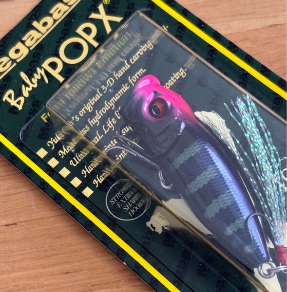 新品 Megabass メガバス BABY POPX 限定カラー Limited SP-C ピンクヘッドシルエットフォーミュラー