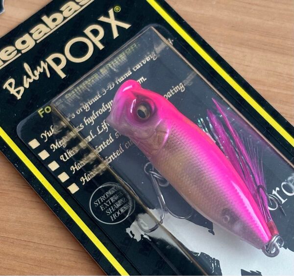 新品 Megabass メガバス BABY POPX ポップX 限定カラー Limited SP-C GP オーロラピンクバック