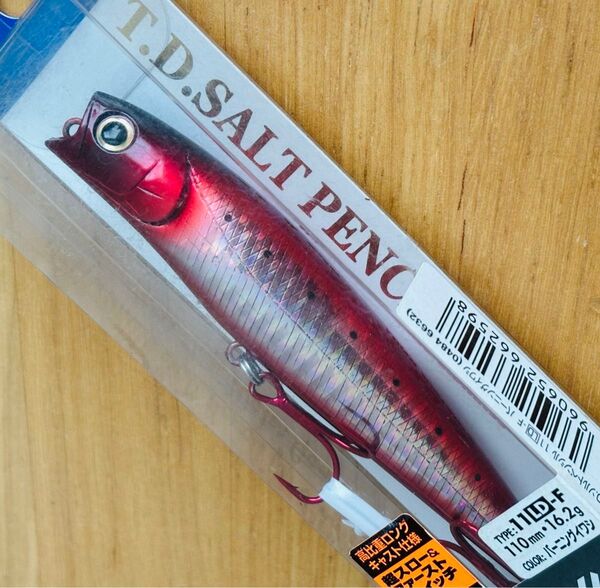 新品 ダイワ DAIWA T.D.ソルトペンシル TD SALT PENCIL 11 LD-F バーニングイワシ