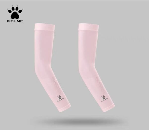 【アームカバー】KELME ケルメ ケレメ ピンク 紫外線99%カット UPF50+ 新品