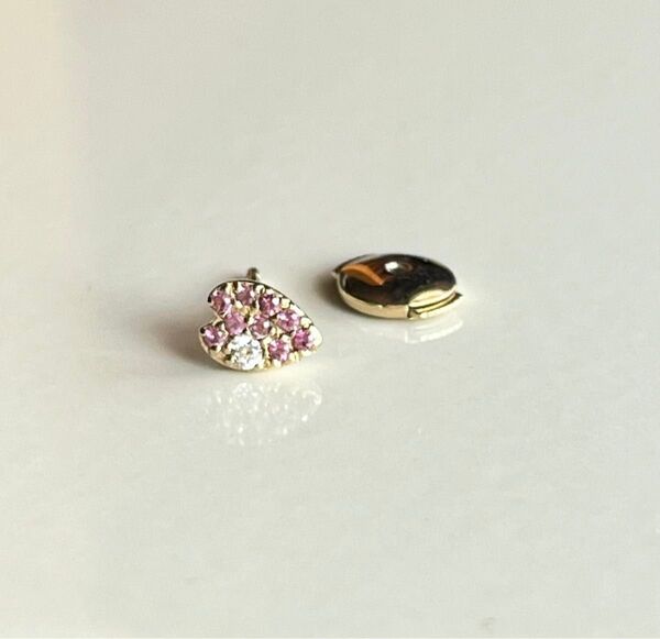 LOQUET LONDON 片耳ピアス 桜