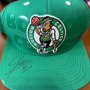 BOSTON CELTICS キャップ 喜多川選手のサイン入り