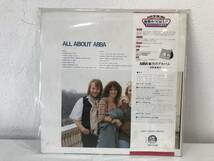 ★【LPレコード】ABBA オール・アバウト・アバ★DSP-5108 ライナー&帯付 盤面きれいです。_画像2