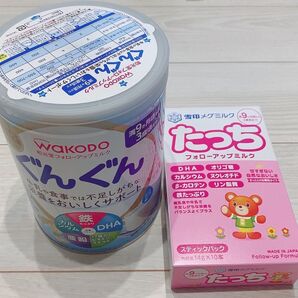 WAKODO ぐんぐん830g 雪印メグミルク たっち8本