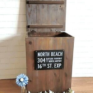 【45L】木製ダストボックス