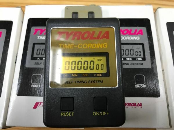 TYROLIA　TIME-CORDING スキータイマー4台セット　未使用品　動作確認済　レア・デッドストック