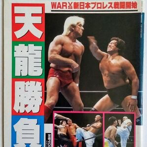週刊ゴング 10月3日増刊号★9.15横浜アリーナ『革命点火』決戦速報号★天龍源一郎、リックフレアー、アンダーテイカー