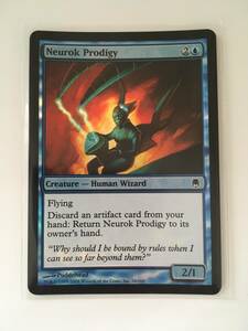 MTG　Neurok Prodigy/ニューロックの神童　(DST/ダークスティール,英) 1枚(Foil)