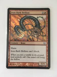 MTG　Iron-Barb Hellion/鉄棘の乱暴者　(5DN/フィフス・ドーン,英) 1枚(Foil)