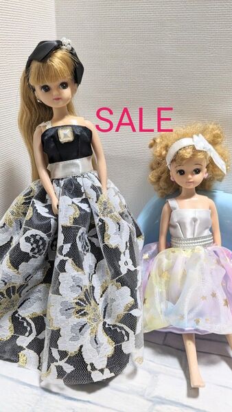 SALE品 リカちゃんドレス2枚セット