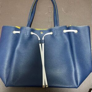 新品未使用 トートバッグ 新生活に! バイカラーおしゃれ メナード