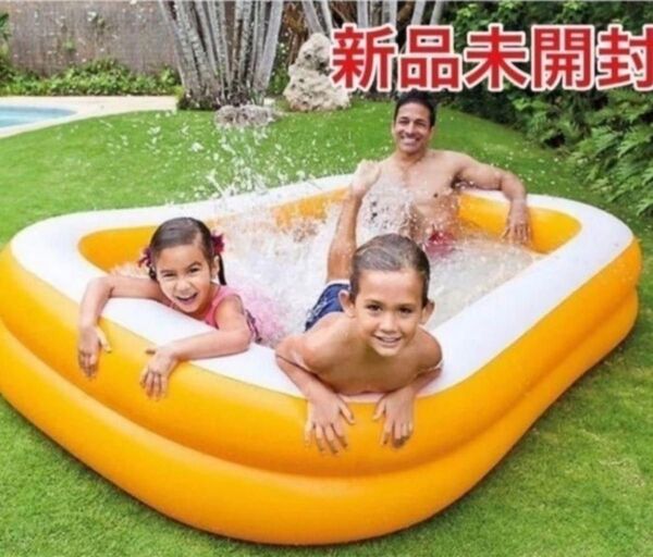 新品未開封 INTEX 大型プール マンダリン ファミリープール インテックス 家庭用プール