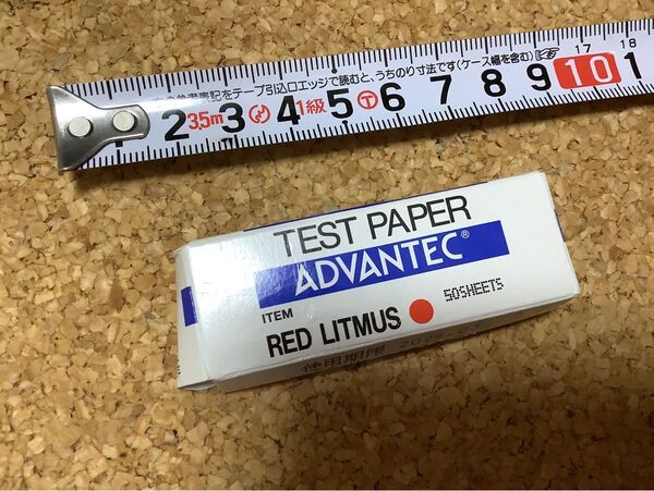 ADVANTEC RED LITMUS試験紙