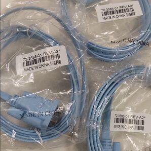Cisco純正コンソールケーブル新品未使用3本セット