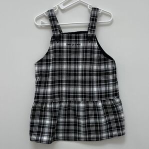 COMME CA DU MODE ジャンパースカート チェック