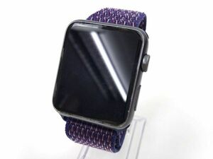 apple watch 4 44mm/ 3 42mm for for exchange belt strap nylon sport band purple 