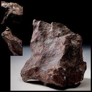 U02272 очень большой металлический метеорит . металлический примерно 2.8kg CAMPO DEL CIELOgi Beo n ok tahedo свет /B