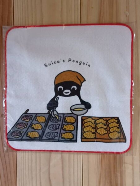 「新品未開封品」Suicaのペンギン ハンドタオル たいやき屋さん