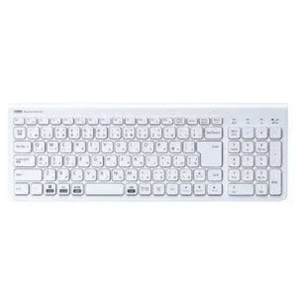 キーボード Bluetooth ワイヤレス 無線 充電式 薄型 軽量 マルチペアリング テンキー付き パンタグラフ