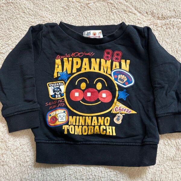 アンパンマン 長袖 トレーナー 90サイズ