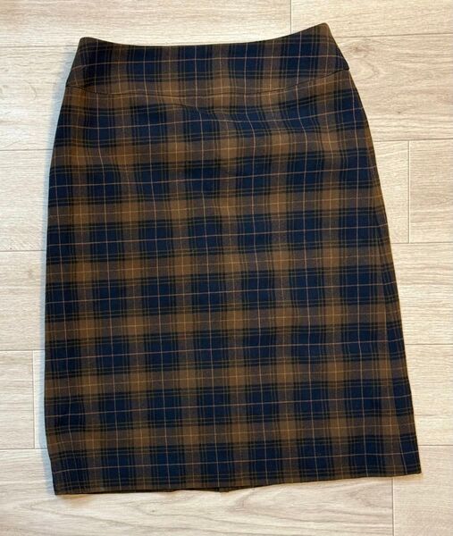 J.PRESS ジェイプレス 7号 Sサイズ チェック スカート 23区