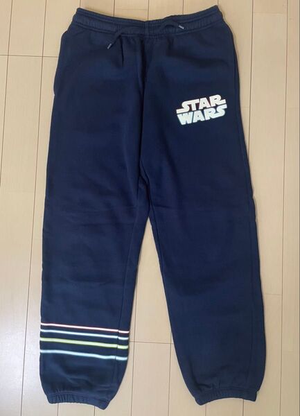 GAP STAR WARS スターウォーズ☆スウェットパンツ☆サイズ 150☆ネイビー ライトセイバー☆数回着用 美品
