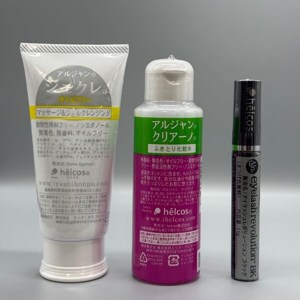 helcosヒルコス J-06 ジェクレ95g×1 アルジャンクリアーノ100mL×1 アイラッシュレボリューションBK×1