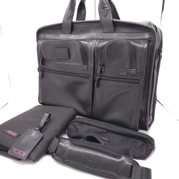 【極美品・付属品◎】TUMI トゥミ アルファ2 レザー 2WAY ハンドバッグ
