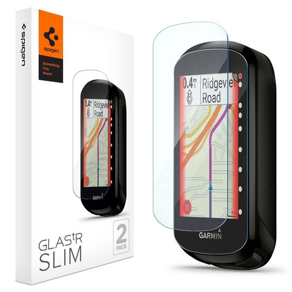 Spigen ガラスフィルム Garmin Edge 830 530 対応
