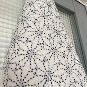 ハンドメイド 刺し子ふきん 花ふきん 台ふきん ランチョンマット